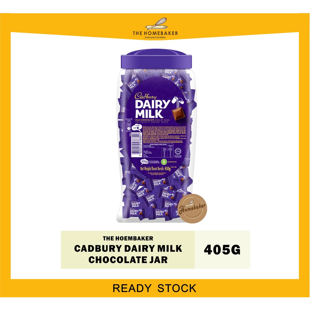 Cadbury Dairy Milk Chocolate Neap Jar G X Pcs Baking Use Home