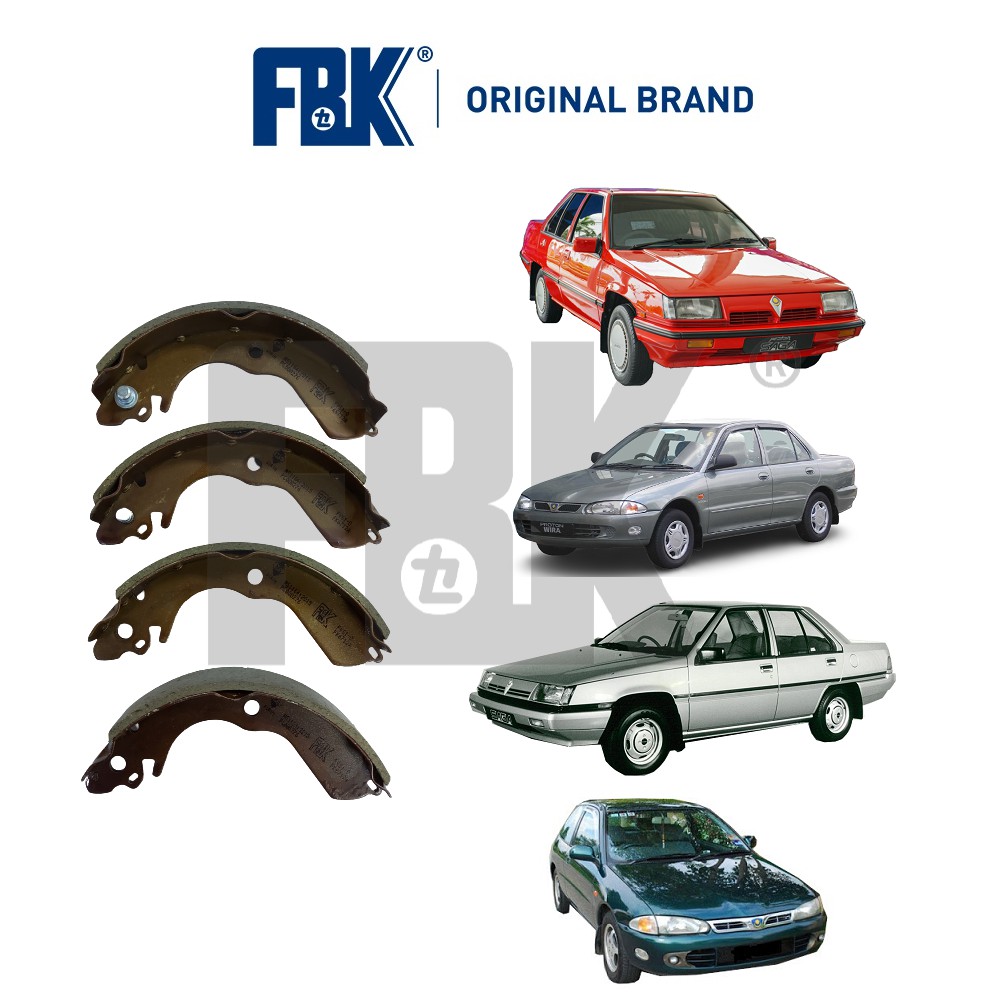 Fbk Brake Shoe Rear Proton Saga V Iswara Megavalve Wira