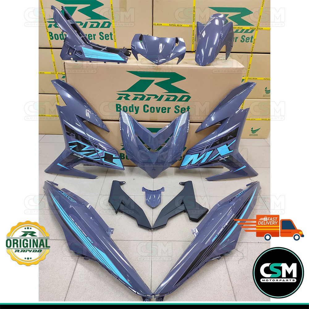 READY STOCK Coverset Bodyset Yamaha MX King 150 17 Y15 Y15ZR V1 V2