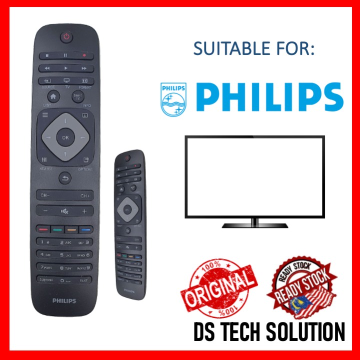 Original Philips Smart Tv Remote Control M Sia Stock Replacement