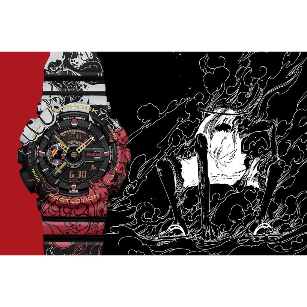 BEST DEAL Casio G Shock X ONE PIECE Limited Edition Watch 100