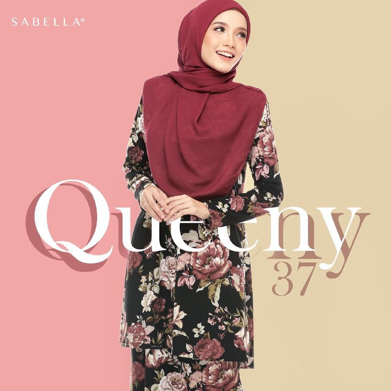 Ready Stock Baju Kurung Ironless Tanpa Gosok Queeny Kurung By Sabella