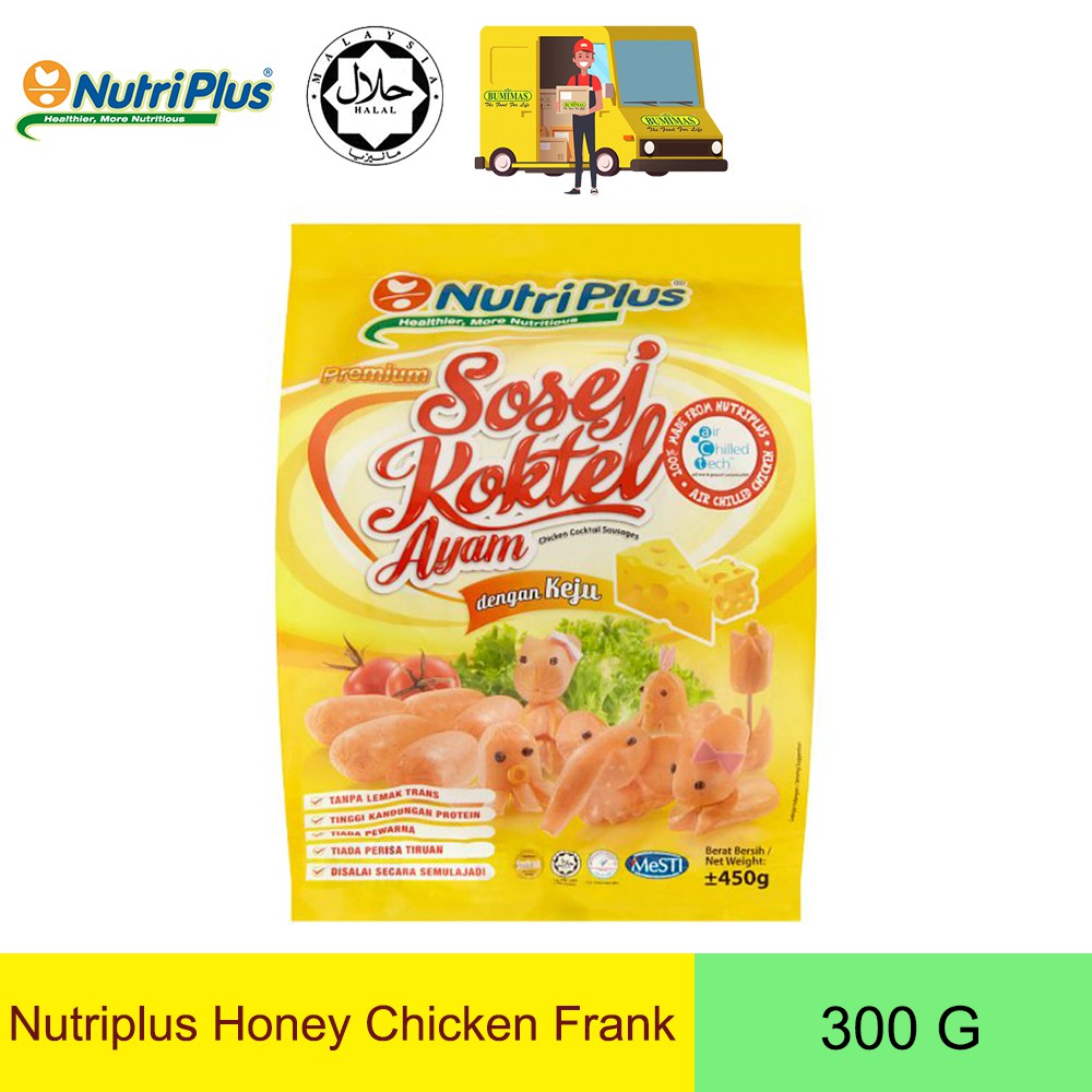 Nutriplus Tempura Chicken Nuggets Cheese 800g Shopee Malaysia