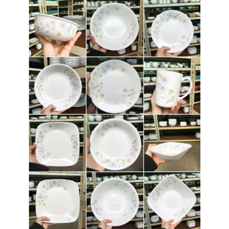 Corelle Pastel Bouquet Loose Item Shopee Malaysia