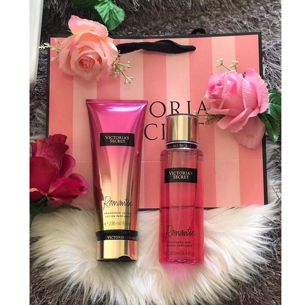 ORI Rejected Victoria Secret Romantic Combo Set Shopee Malaysia