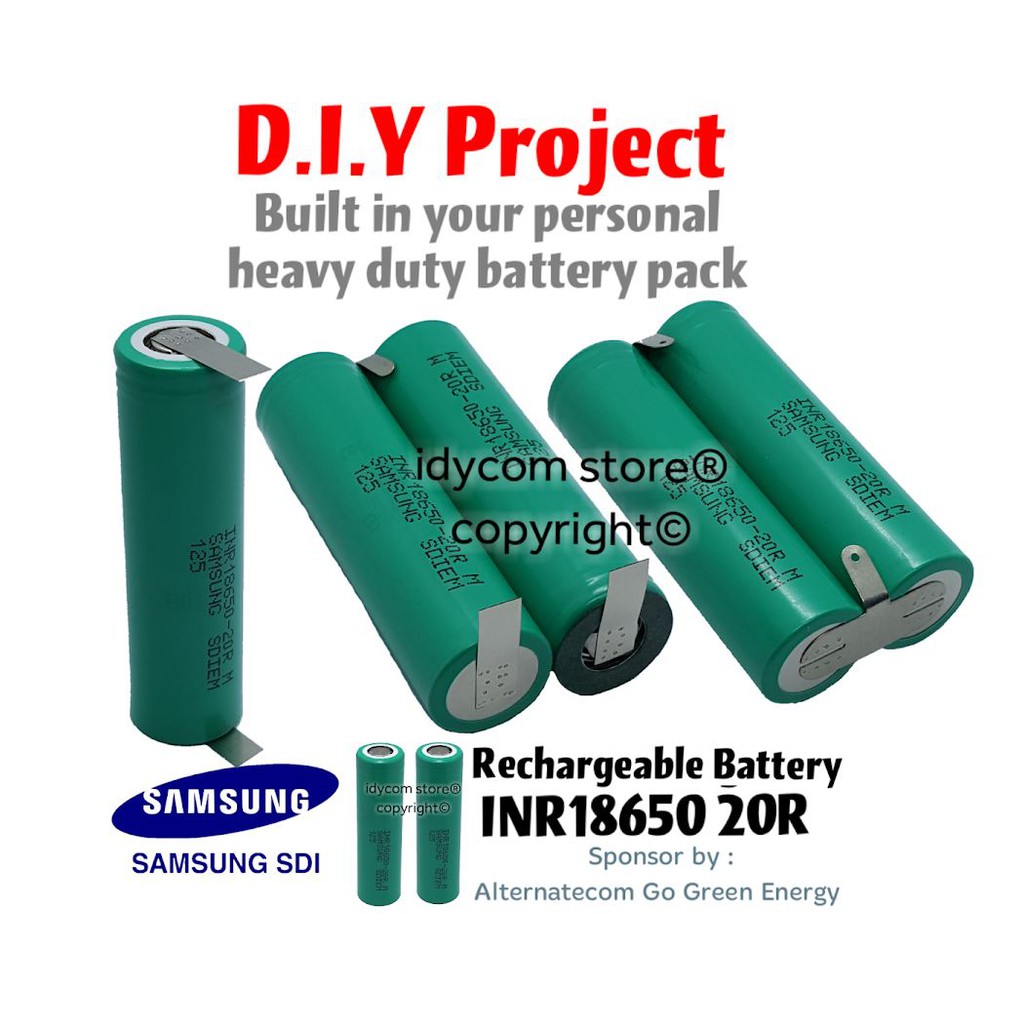 Battery Pack Custom Diy Lithium Li Ion Inr R Inr R