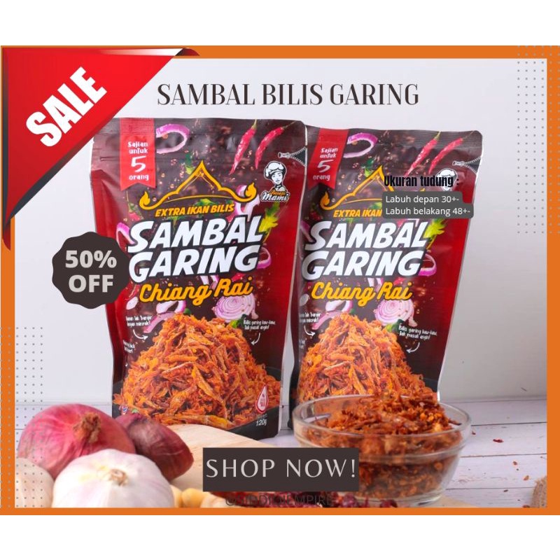 Halalsambal Ikan Bilis Garing Che Nor Chiang Rai Ori Hq Shopee