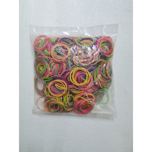 Rubber Band Getah Gelang Elastik 1 5 500gm Warna Warni Mixed Colour