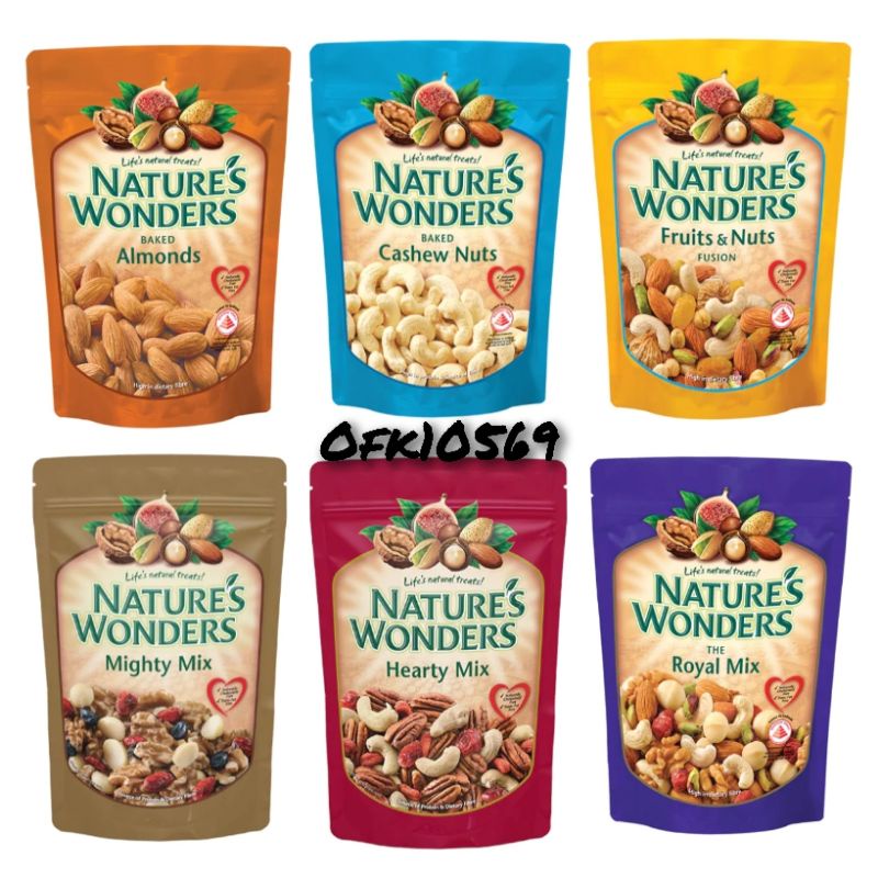 Tai Sun Nature S Wonders Cashew Nut Almond Hearty Mix Mighty Mix Royal