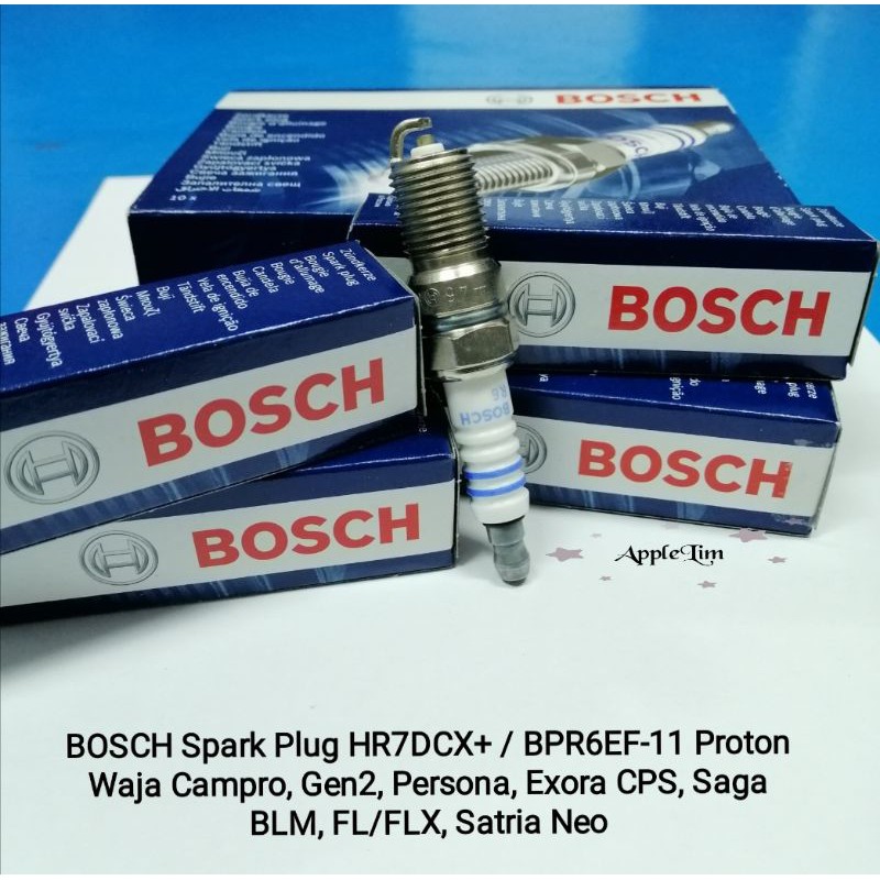 Bosch Spark Plug Hr Dcx Bpr Ef Proton Waja Campro Gen Persona