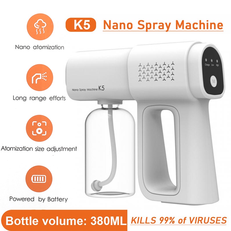 K Nano Atomizer Electric Sprayer Disinfectant Atomizer Bottle