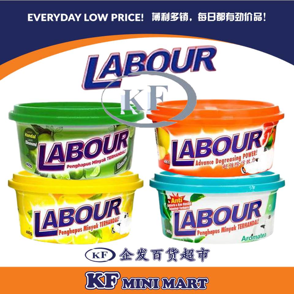 Labour Dishwash Paste G Lime Lemon Citrus Splash Aromatea