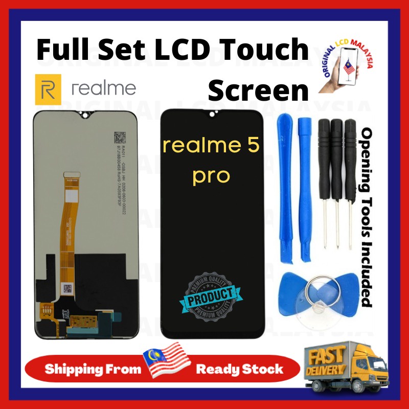 Original Full Set Lcd Touch Screen For Realme Pro Rmx With