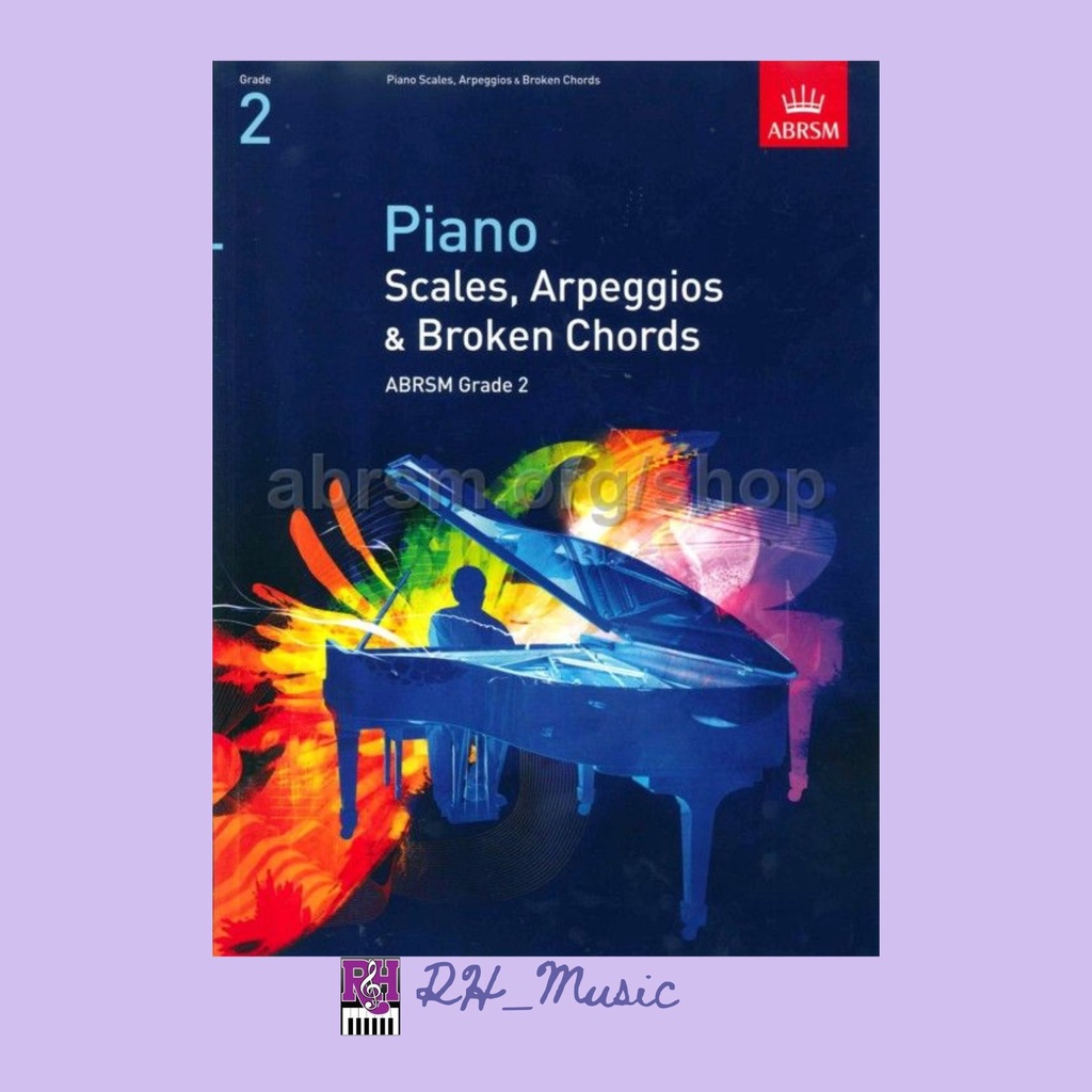 Old Abrsm Piano Scales Arpeggios Broken Chords Exam Book From