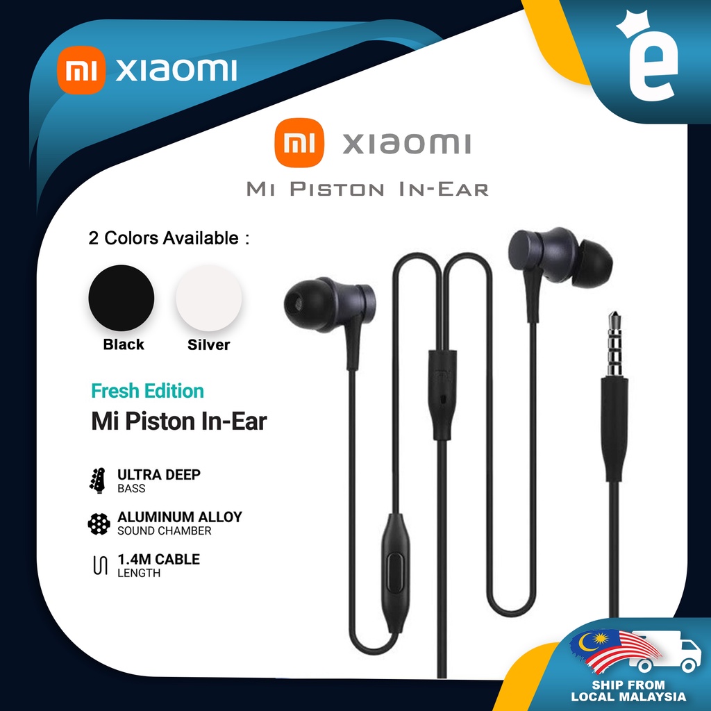 Xiaomi Mi Piston Fresh Edition In Ear Headphones Basic Standard