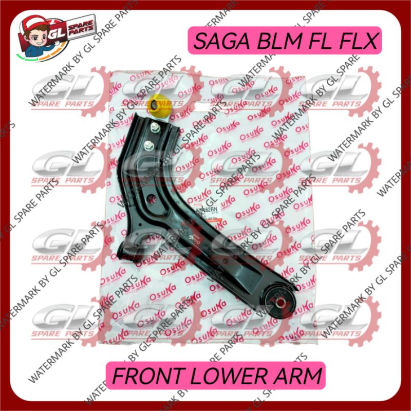 FRONT LOWER ARM PROTON SAGA BLM FL FLX OSUKA PW826060 PW826061 LH RH