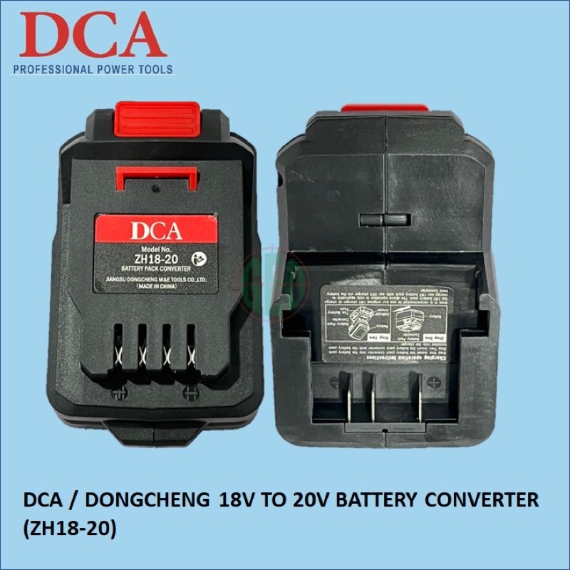 DCA ZH18 20 18V 20V Adapter Battery Pack Converter Shopee Malaysia