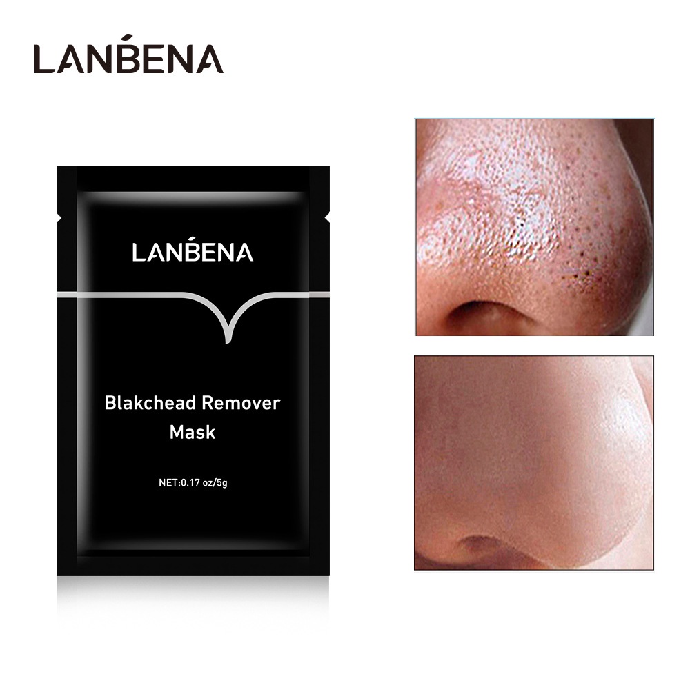 Lanbena Bamboo Charcoal Nose Blackhead Mask Nasal Mask G Pcs Shrink