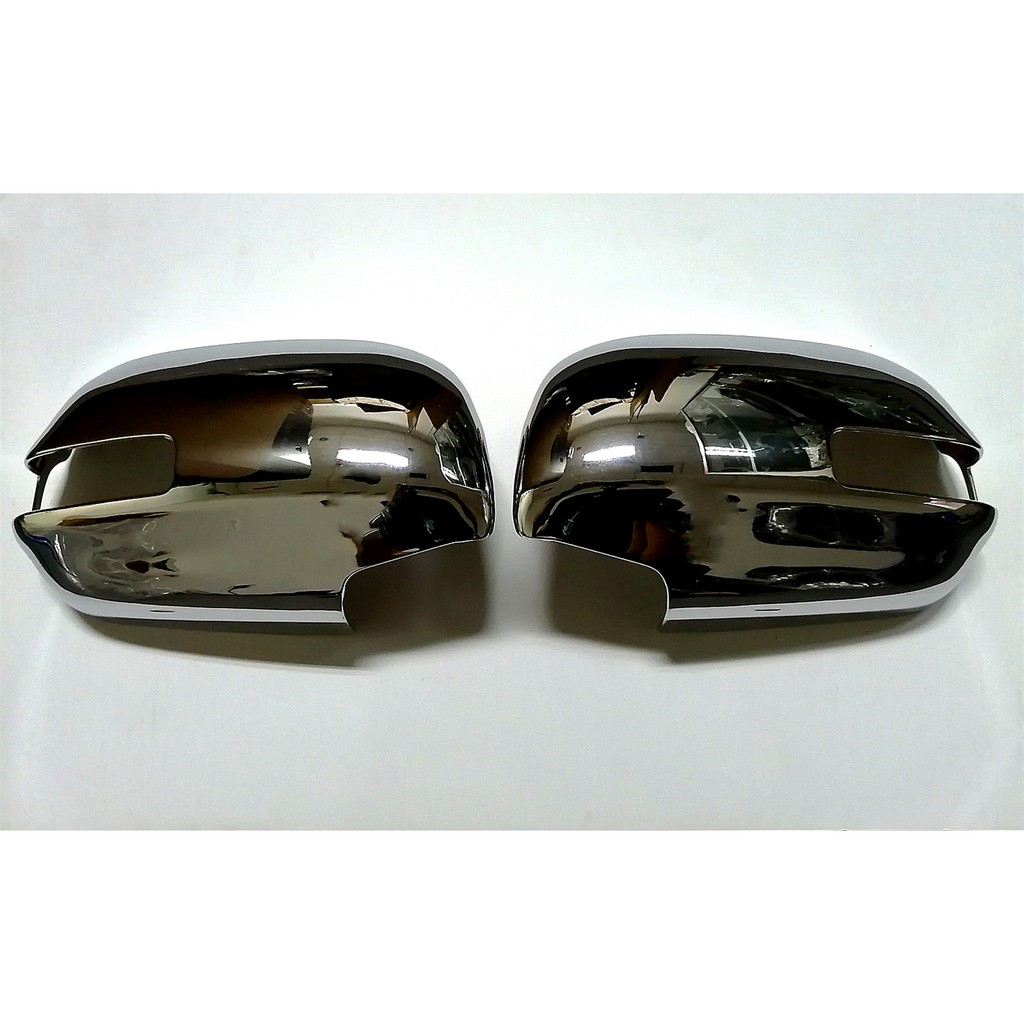 Perodua Myvi Alza Bezza Axia Mirror Cover Chrome Look Pair