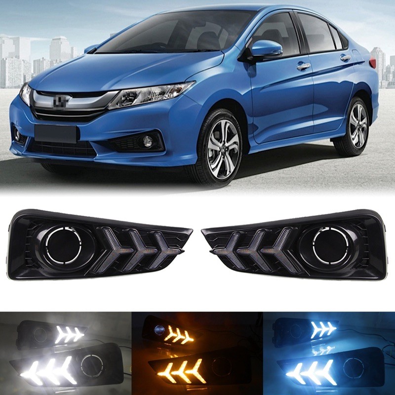 Honda City Gm Led Daylight Drl Light Lamp W Sequential