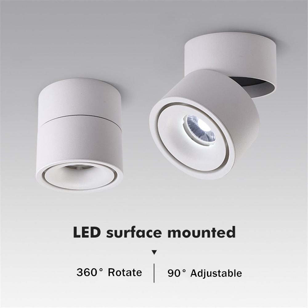 Surface Mounted Led Downlight 15W 12W 7W 10W 360 Degree Adjustable