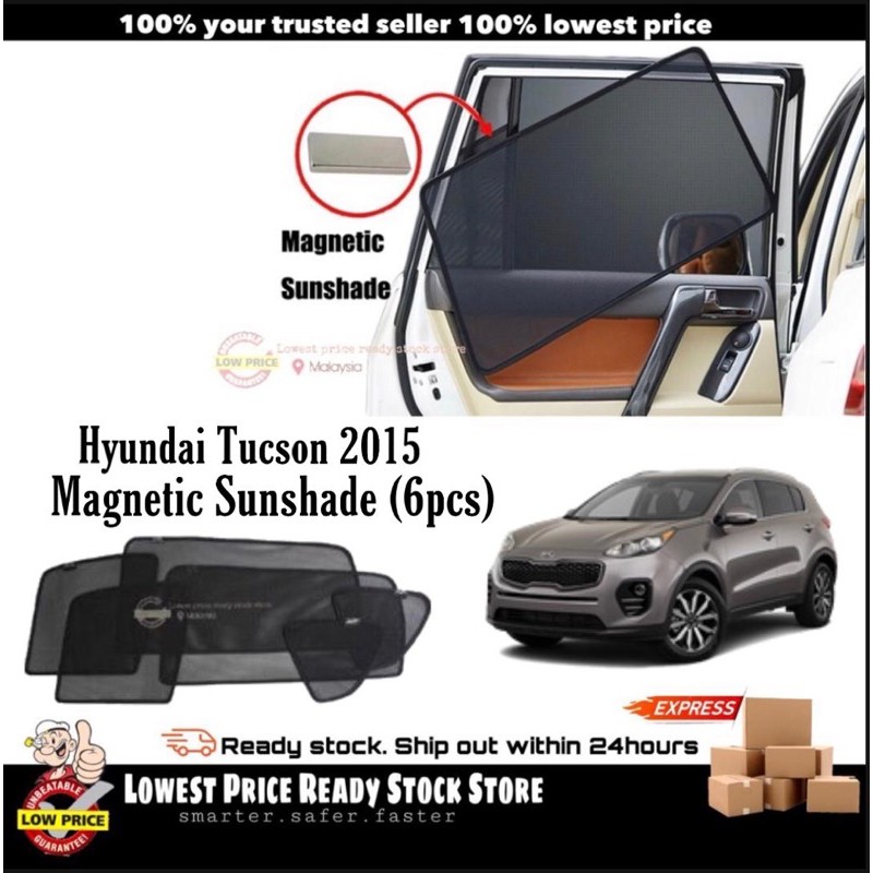 Magnetic Sun Shade Hyundai Tucson 2015 6pcs Shopee Malaysia