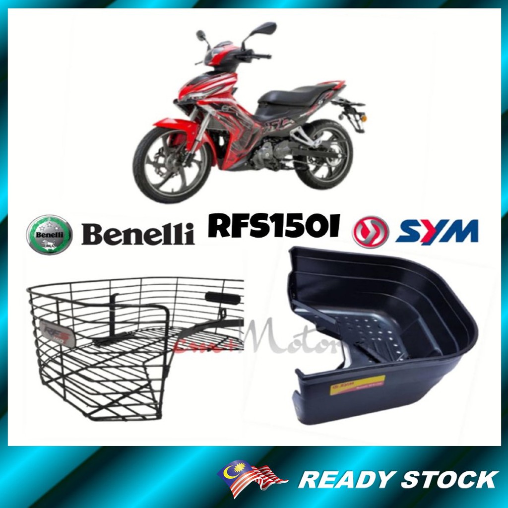 Cm Motor Sym Benelli Rfs I Vz I R I Pvc Bakul Besi Steel