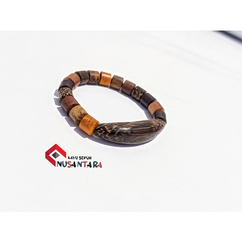 KAYU Plate Model 8 Wood Combination Bracelet Shopee Malaysia