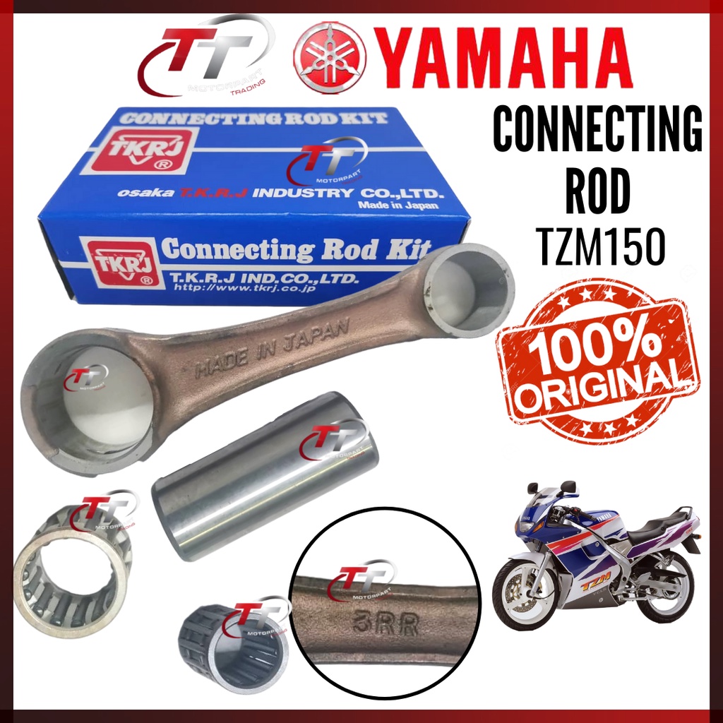 TKRJ Japan Connecting Rod 100 Original Yamaha RXZ Y125ZR LC135 Y15ZR