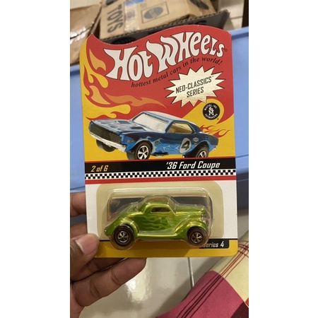HOT WHEELS NEO CLASSICS 36 FORD COUPE RLC WHEELS Shopee Malaysia