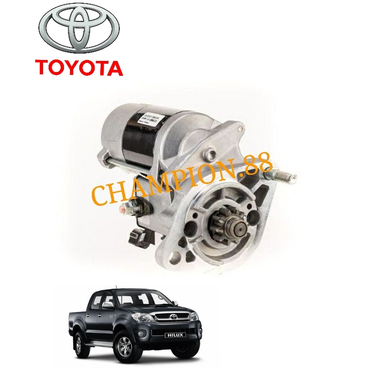 Toyota Hilux Kun Kun Starter Assy V T Shopee Malaysia