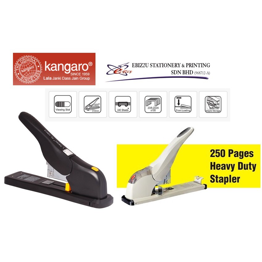 Kangaro Heavy Duty Stapler Fl M Sheets Heavy Duty Stapler