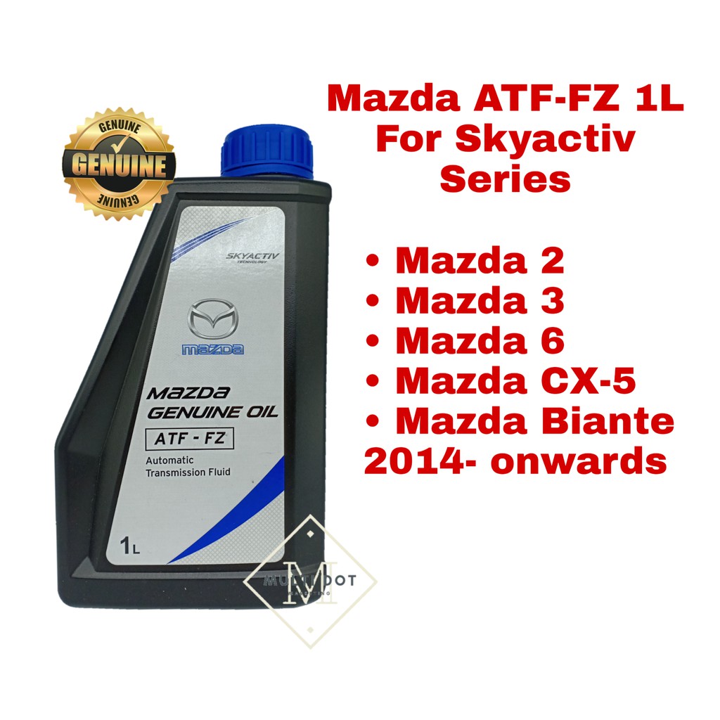 Mazda ATF FZ 1L For Skyactive Auto Transmission Fluid NK001W0048L