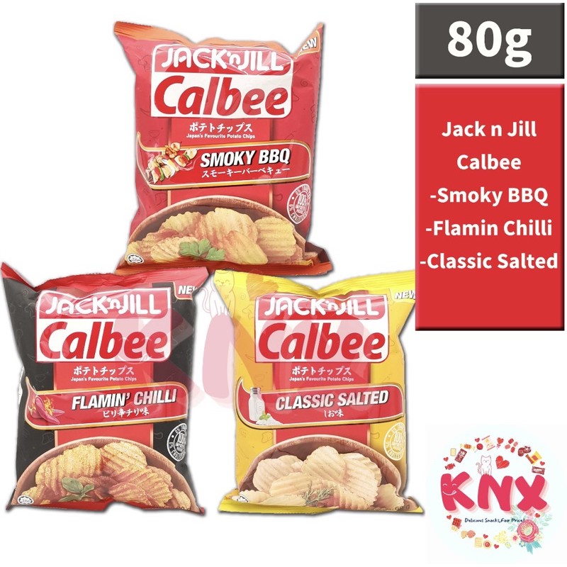 Jack N Jill Calbee Potato Chips Gram Shopee Malaysia