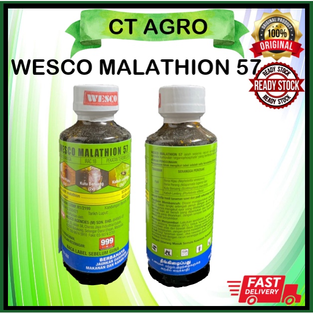 WESCO MALATHION 57 100ml Racun Serangga Ready Stock Insecticide Kutu