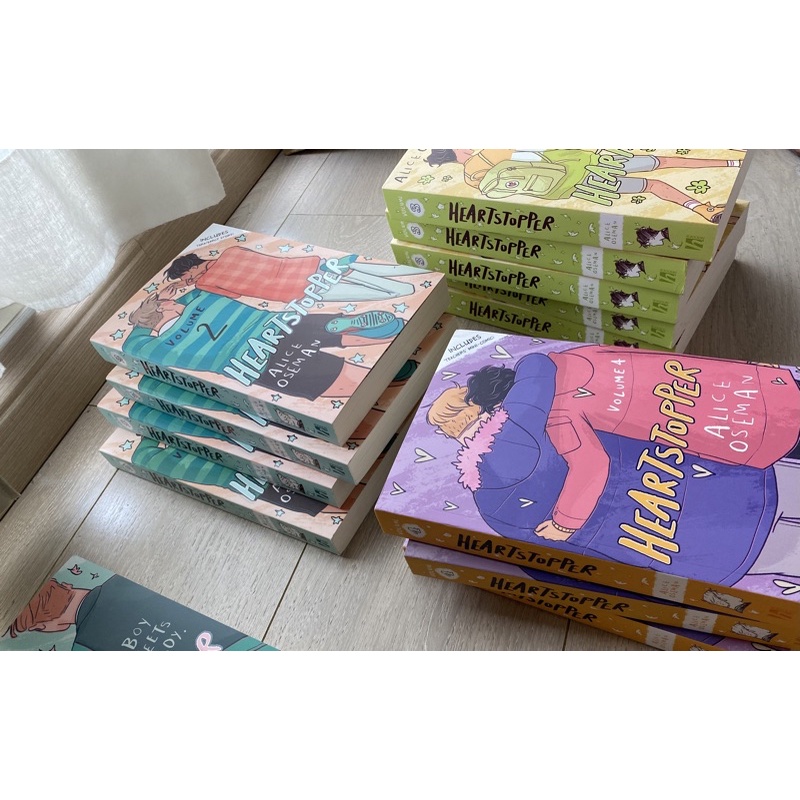 Original Ready Heartstopper Series Alice Oseman Volume All