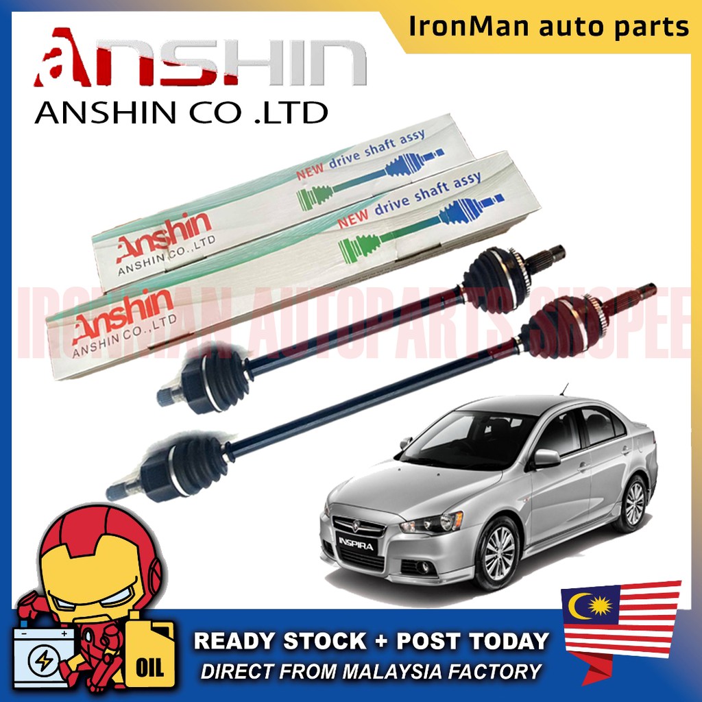 ORIGINAL ANSHIN JAPAN DRIVE SHAFT Proton Inspira 1 8 2 0 Auto Manual