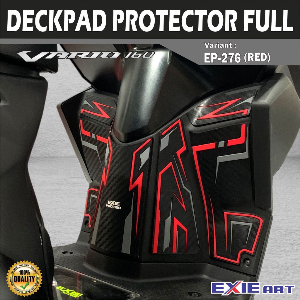 Deckpad Honda Vario Body Protector Deck Pad Cover Exie Art Shopee