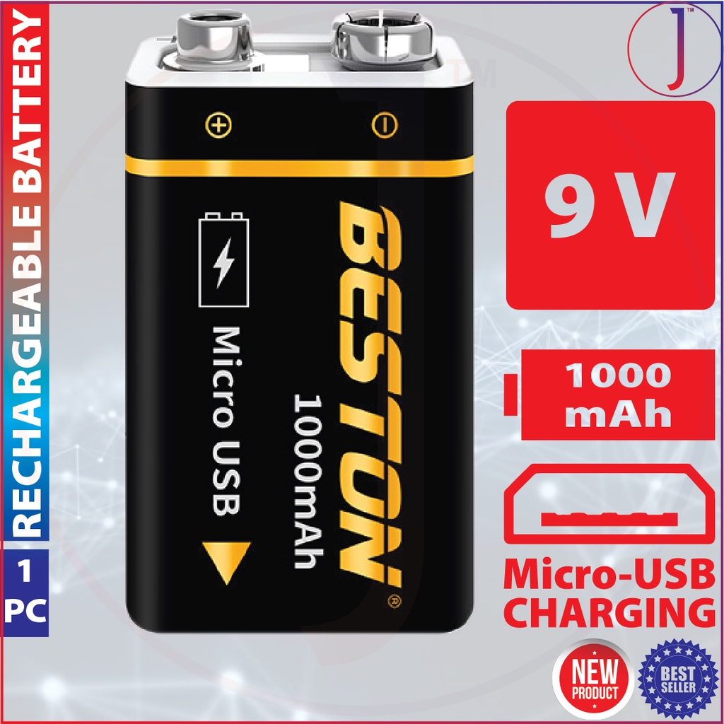 Beston Rechargeable Lithium Ion Battery V Mah Usb Charging