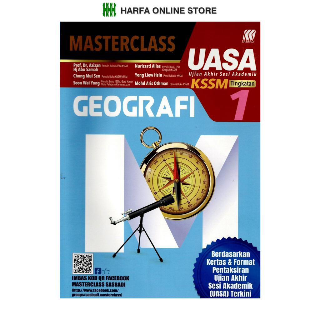 Buku Rujukan Masterclass Uasa Geografi Tingkatan Kssm Shopee Malaysia