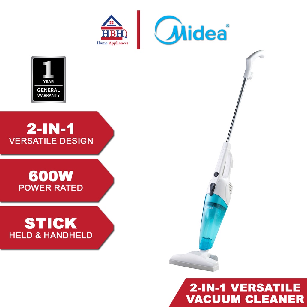 Midea 2 In 1 Versatile Design Stick Handheld Vacuum Cleaner MVC