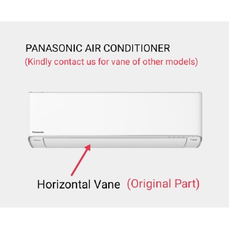 Original Genuine Panasonic Aircond Vane Vane Blade Horizontal Vane