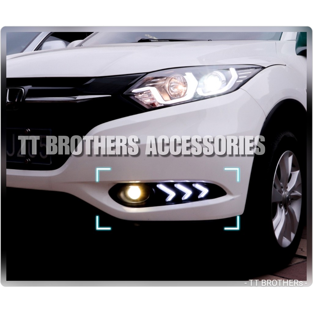 HONDA HRV HR V FOGLAMP DAYLIGHT LED DRL LED DAYTIME RUNNING LED