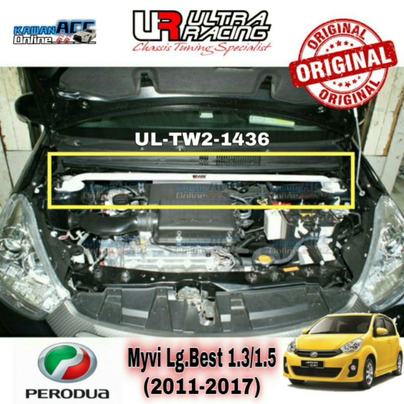 Perodua Myvilagi Best Icon Ultra Racing Front Strut Rear