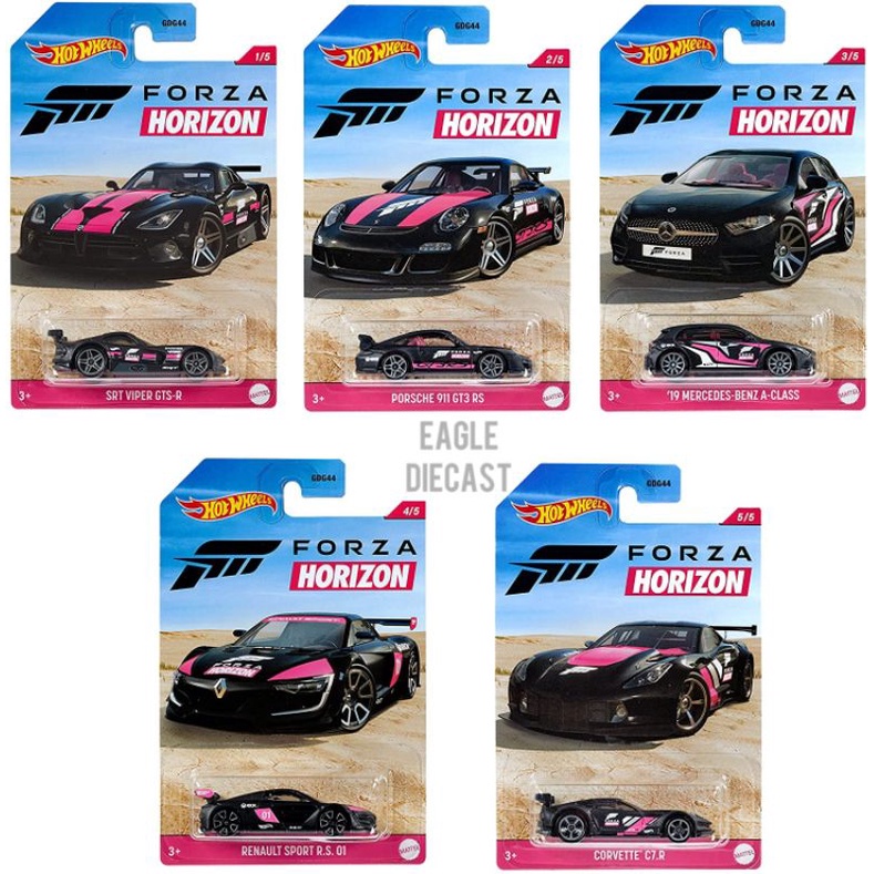 Hot Wheels Forza Horizon Hotwheels Srt Viper Porsche Gt Rs