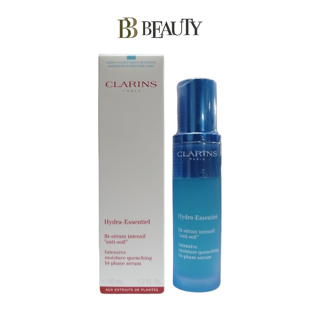 Clarins Hydra Essentiel Bi Phase Serum Hydra Essential 50ml Shopee