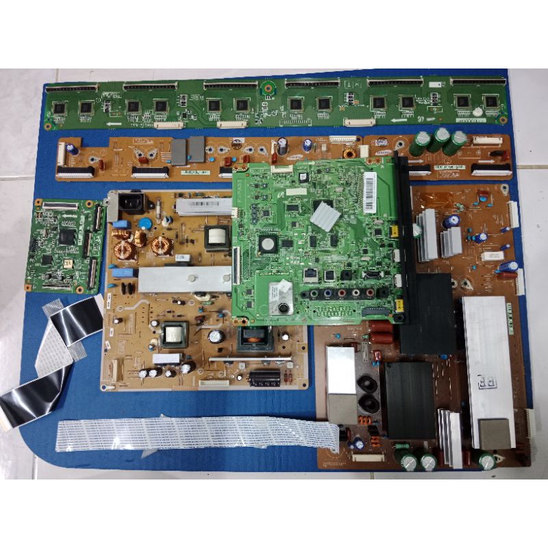 Samsung Ps51e550d1r Power Supply System Board Tcon Ysus Board Buffer