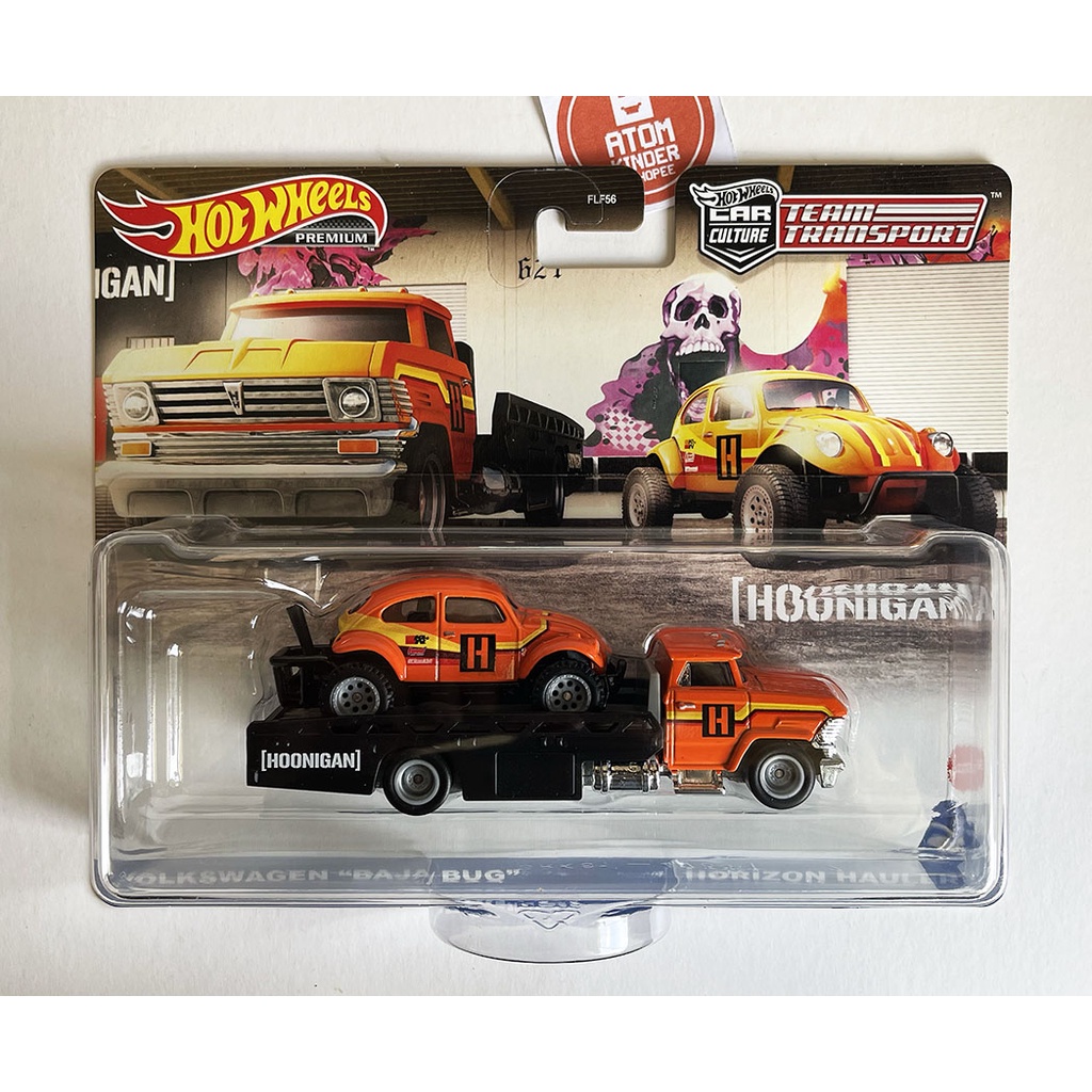 Hot Wheel Volkswagen Baja Bug Horizon Hauler Team Transport