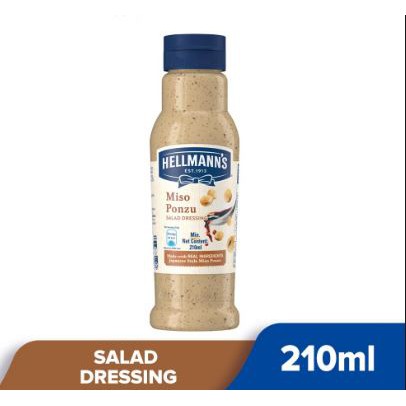 Hellmann S Salad Dressing Smocky Garlic Thousand Island Miso Ponzu