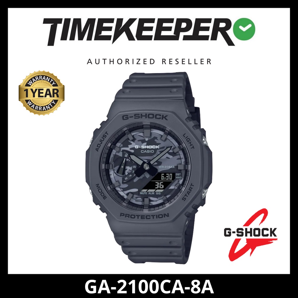 Casio G Shock GA 2100CA 8A GA2100CA 8A With 1 Year Warranty Shopee